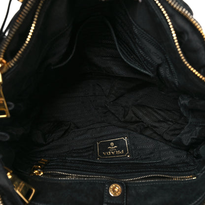 Prada Tessuto Nylon Gaufre Tote Black 5 of 11