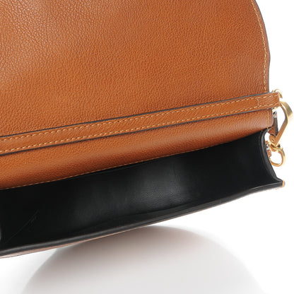 Chloe Calfskin Small Nile Bracelet Minaudiere Bag Caramel 6 of 10