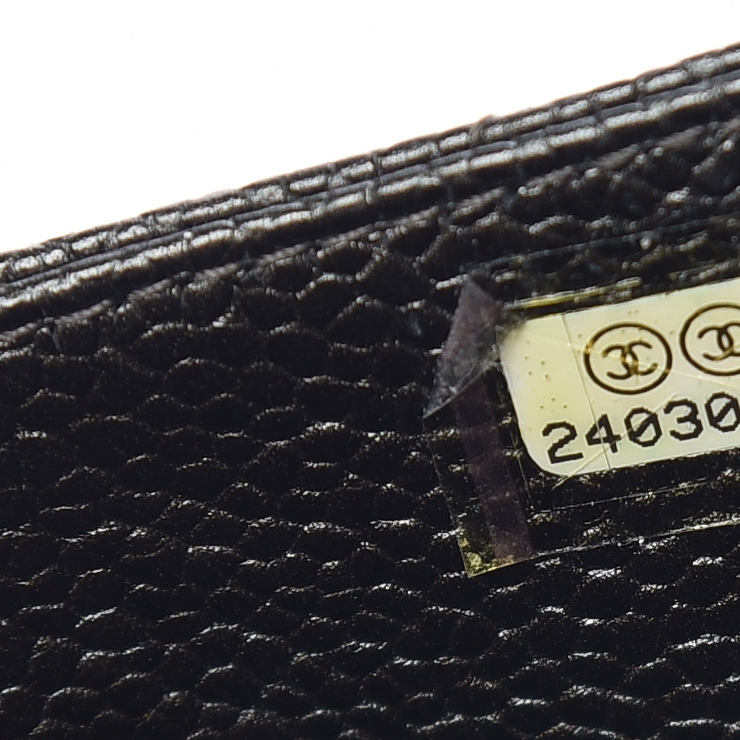 Chanel Caviar Quilted Classic Zip Pouch Dark Green 7 of 8