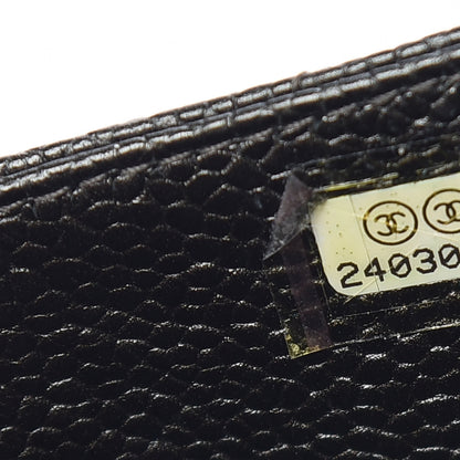 Chanel Caviar Quilted Classic Zip Pouch Dark Green 7 of 8