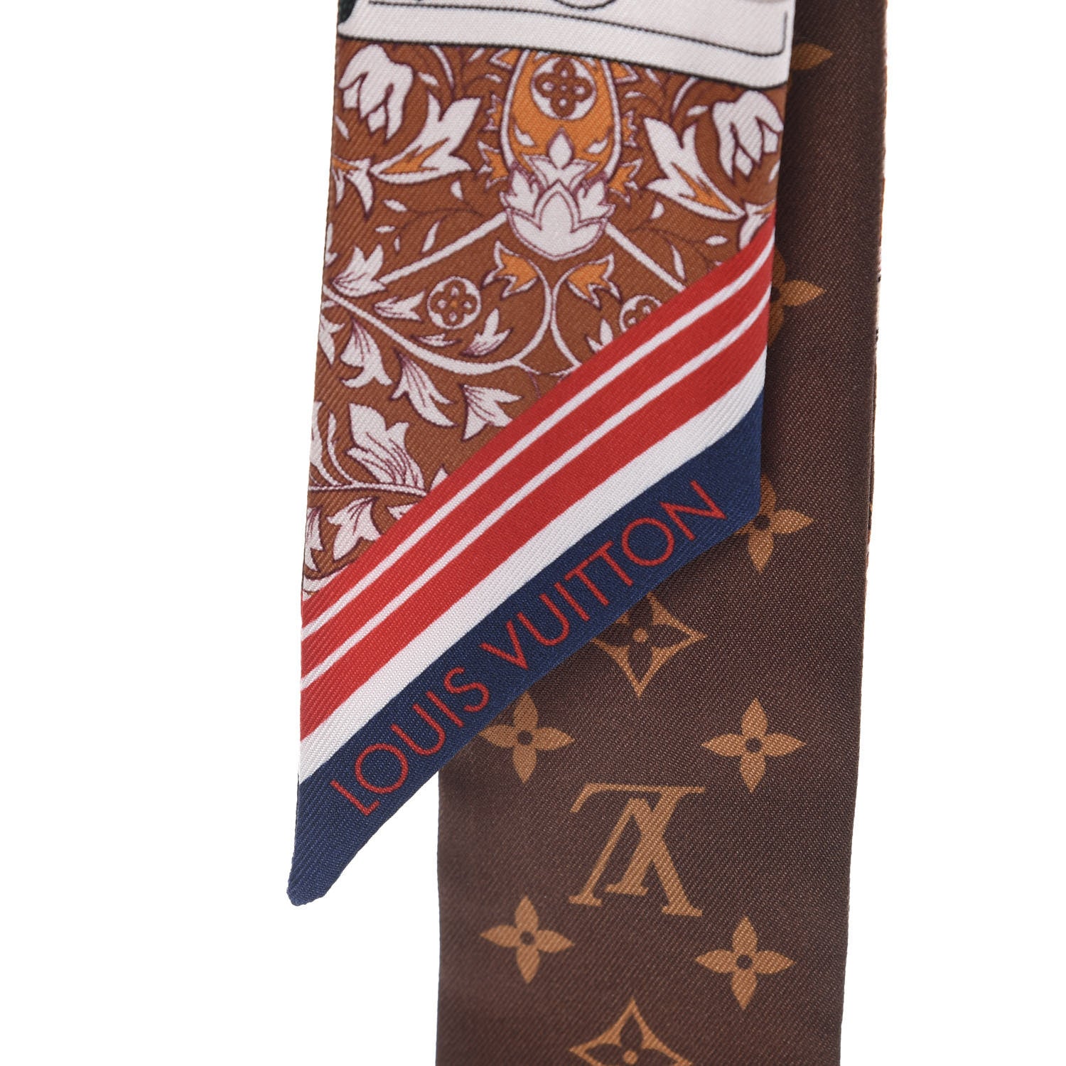 Louis Vuitton Silk Monogram LV Prive BB Bandeau Beige 2 of 5