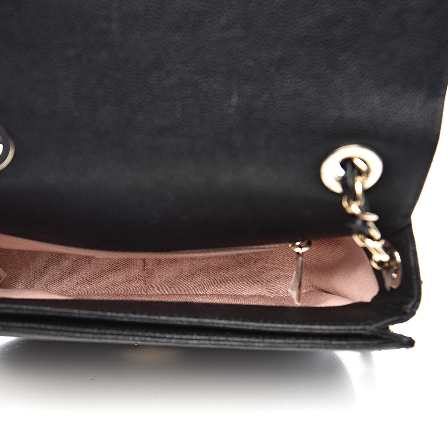 Chanel Grained Calfskin Quilted Small Cuba Top Handle Flap Black 5 of 14