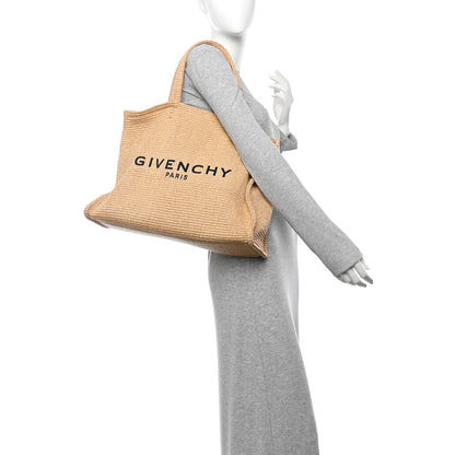 Givenchy Raffia Large G Shopping Tote Natural Natural 2 of 13
