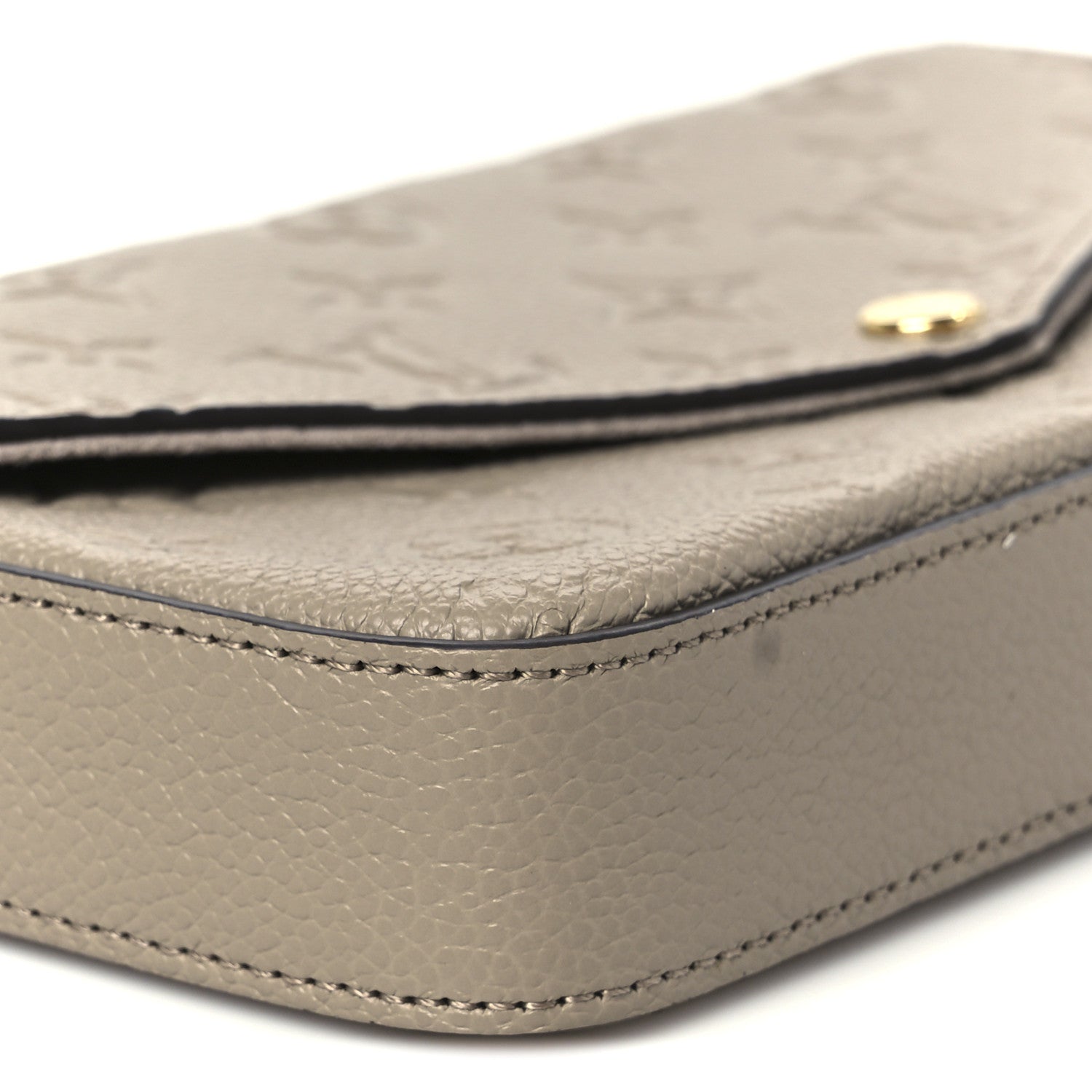 Louis Vuitton Empreinte Pochette Felicie Chain Wallet Tourterelle 13 of 16