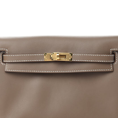 Hermes Swift Kelly Danse II Belt Bag Etoupe 10 of 11