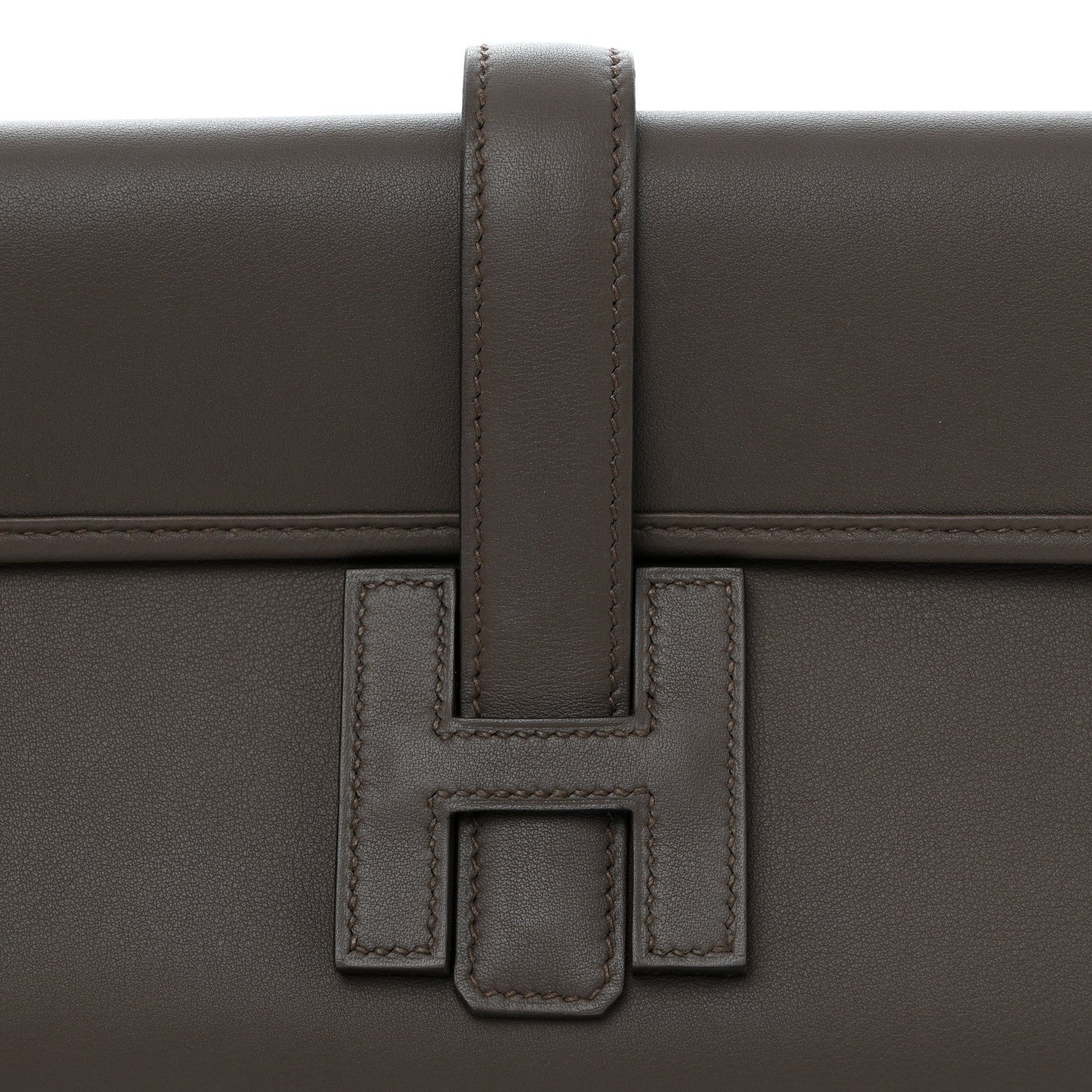 Hermes Swift Jige Elan 29 Clutch Etain 7 of 9