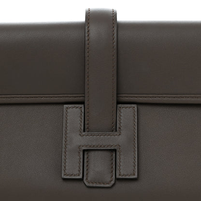Hermes Swift Jige Elan 29 Clutch Etain 7 of 9