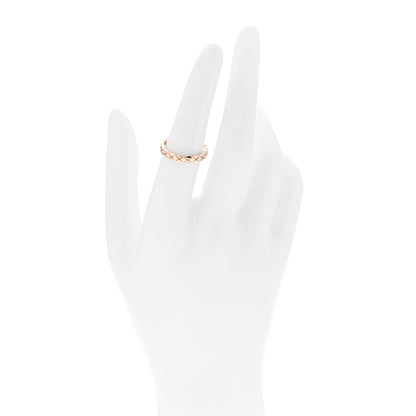 Chanel 18K Beige Gold Mini Coco Crush Ring 53 6.25 2 of 5