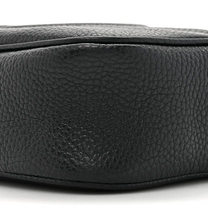 Gucci Pebbled Calfskin Mini Soho Disco Bag Black 9 of 10