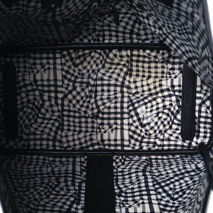 MCM Visetos Medium Liz Reversible Shopper Tote Black 8 of 21