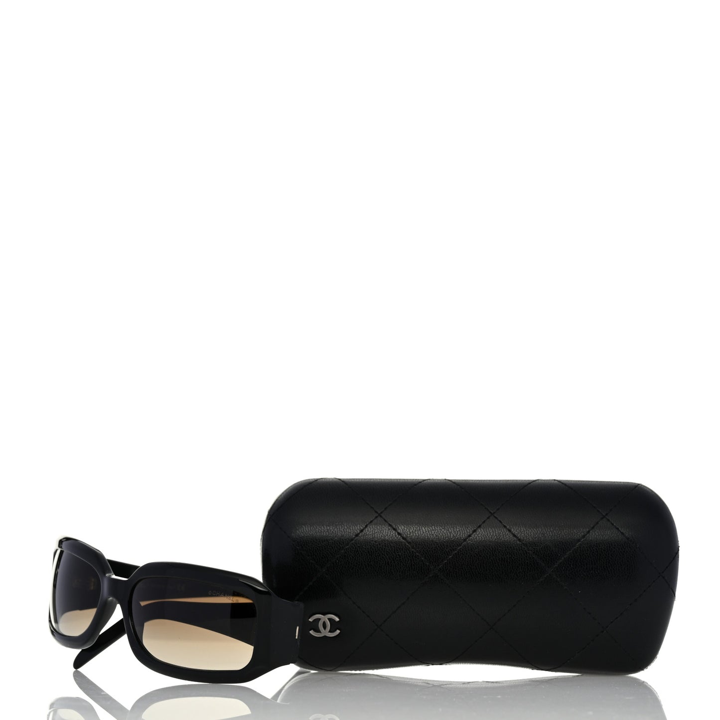Acetate Crystal CC Sunglasses 5064 Black