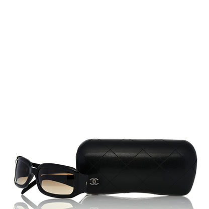 Chanel Acetate Crystal CC Sunglasses 5064 Black 9 of 9