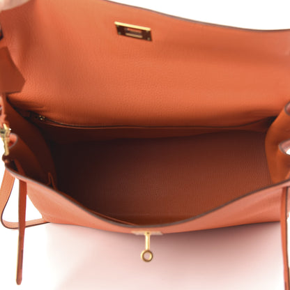 Hermes Togo Kelly Retourne 35 Feu 5 of 11