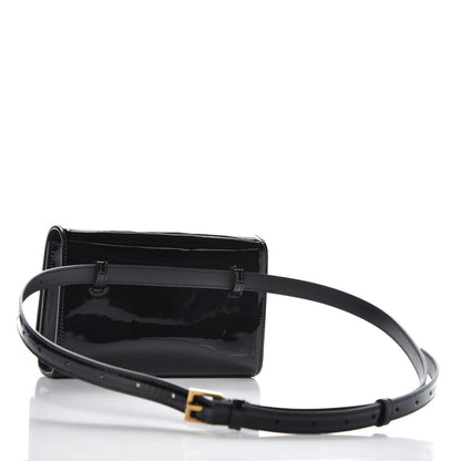 Saint Laurent Patent Monogram Kate Belt Bag Black 3 of 6