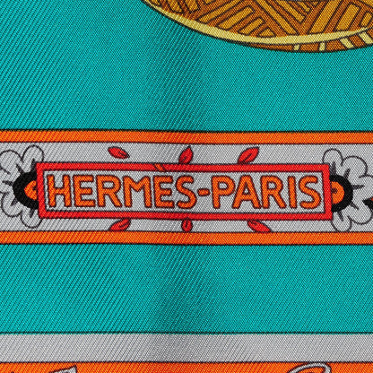 Hermes Silk Le Songe De La Licorne Scarf 90 5 of 6