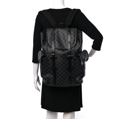 Louis Vuitton Damier Graphite Christopher PM Backpack 2 of 8
