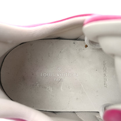 Louis Vuitton Calfskin Technical Nylon LV Archlight Sneakers 37.5 White Pink Blue 8 of 8