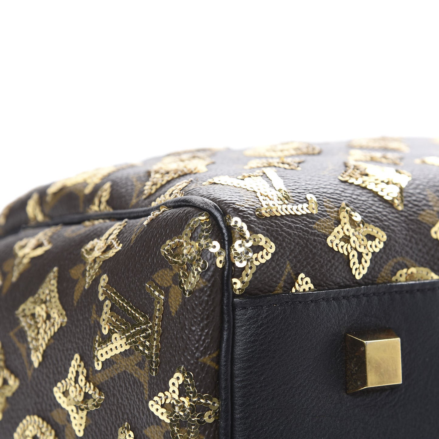 Monogram Sequins Eclipse Speedy 28 Gold
