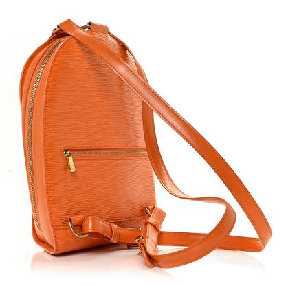 Louis Vuitton Epi Mabillon Backpack Mandarin 3 of 10
