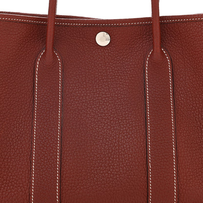 Hermes Negonda Garden Party Tote 30 TPM Rouge H 8 of 15