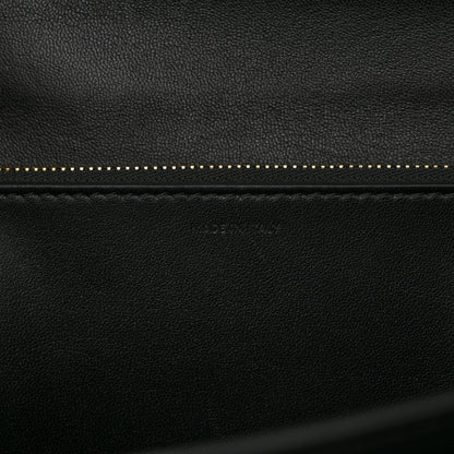 Celine Box Calfskin Medium Classic Box Flap Bag Black 7 of 10
