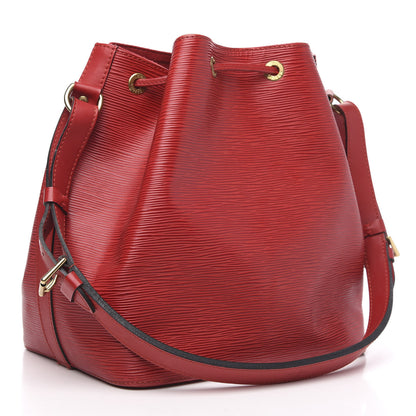 Louis Vuitton Epi Petit Noe Castillan Red 2 of 11