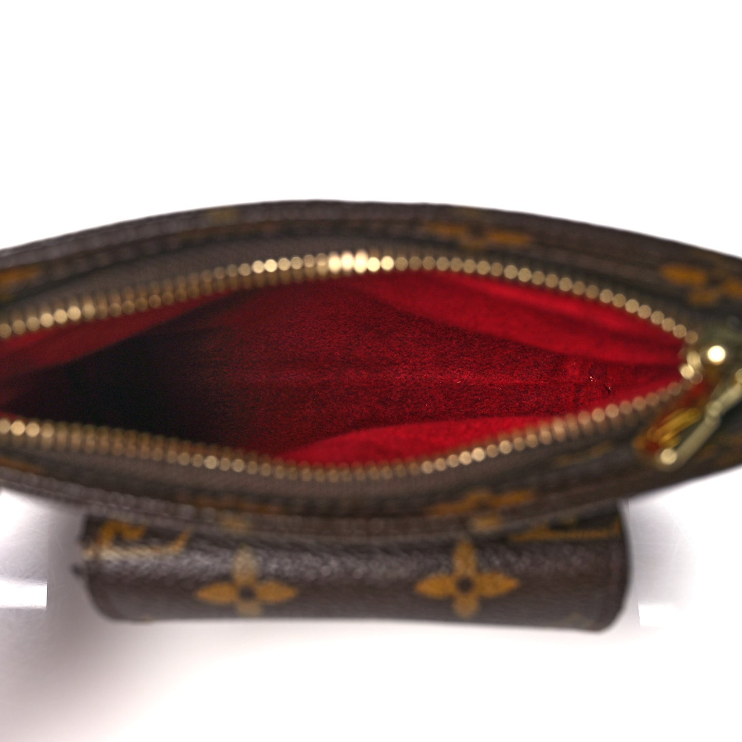 Monogram Partition Clutch