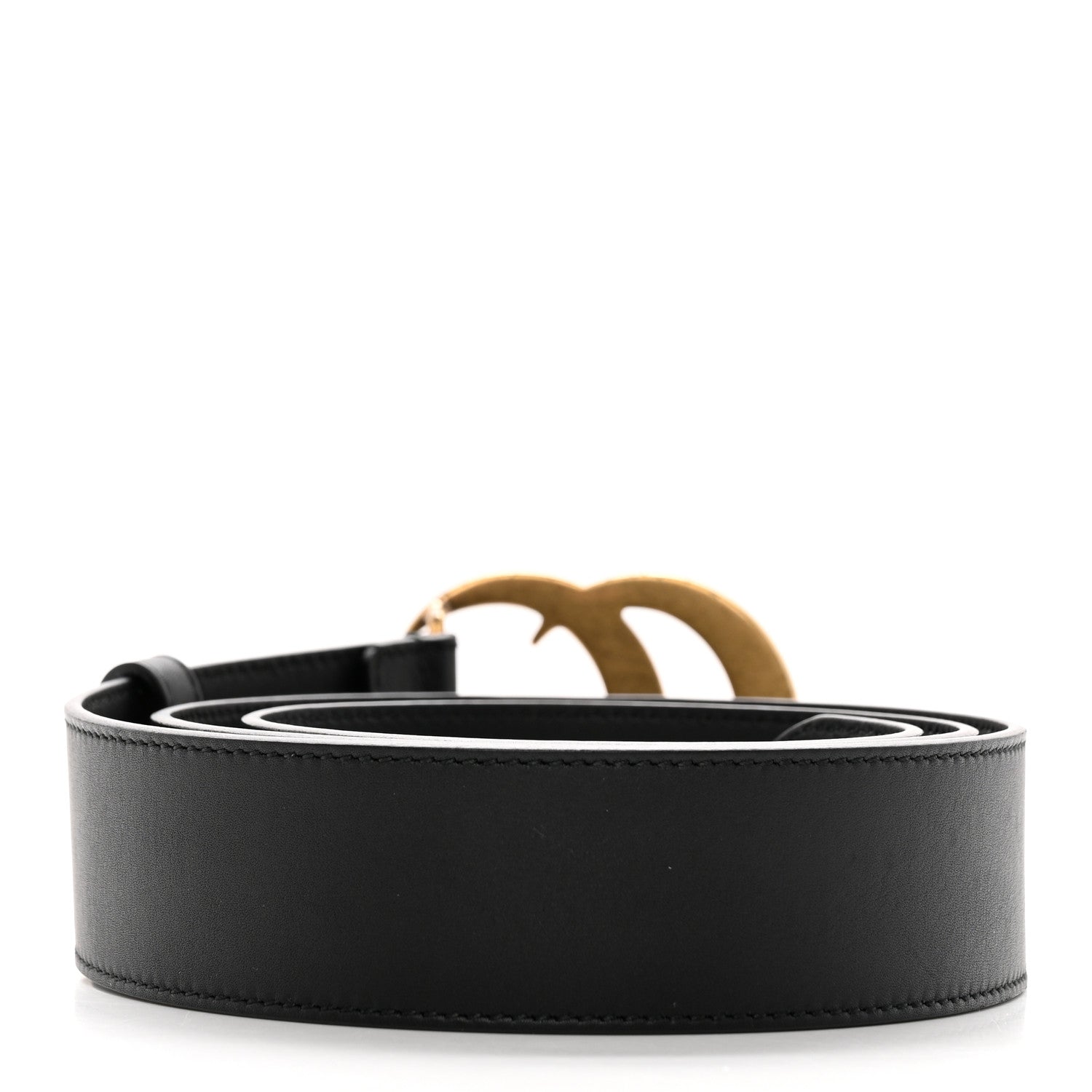 Gucci Calfskin Double G 40mm Belt 95 38 Black 2 of 9