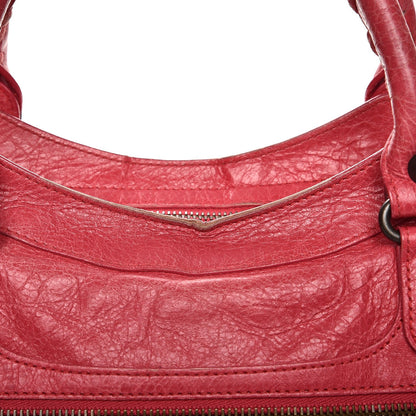 Balenciaga Agneau Classic Hardware City Rose Thulian 9 of 16