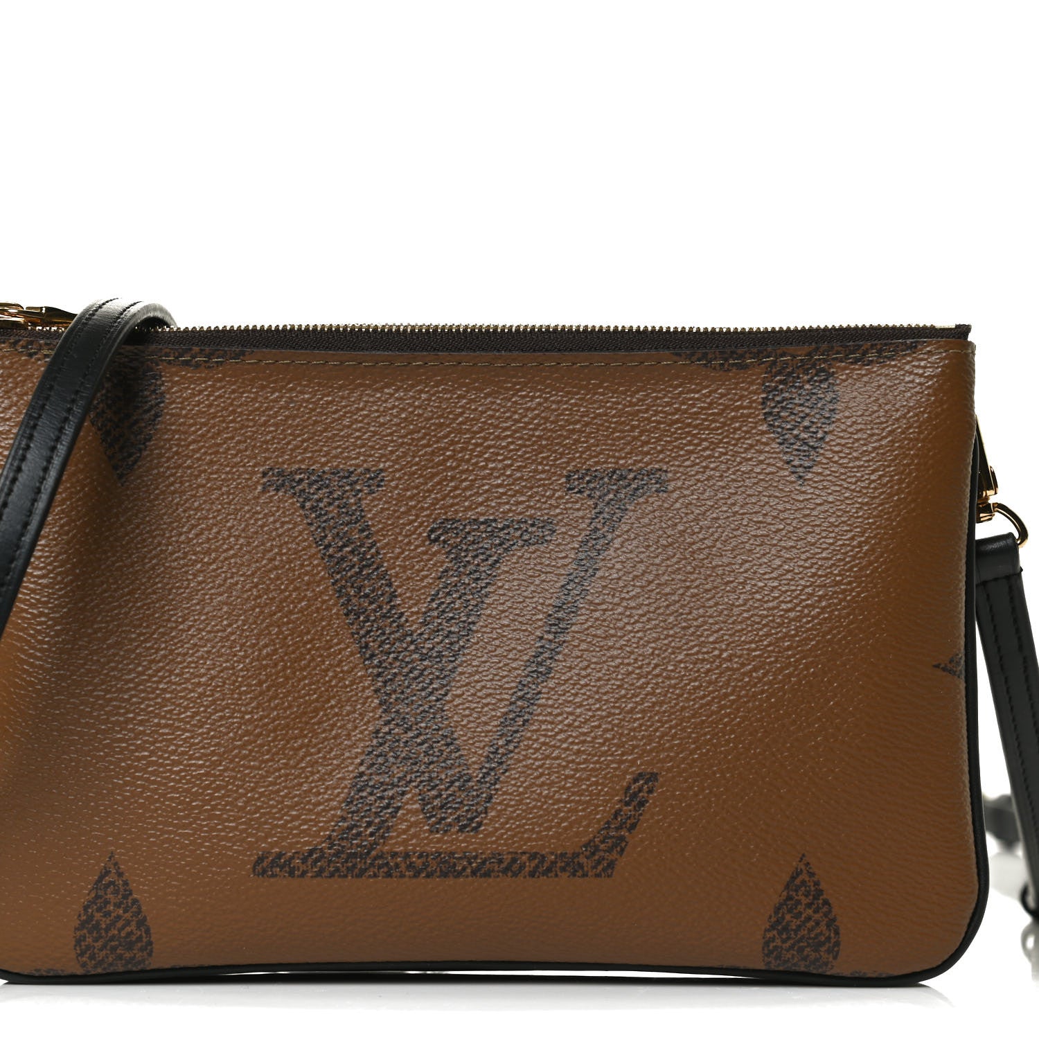 Louis Vuitton Reverse Monogram Giant Double Zip Pochette 6 of 12