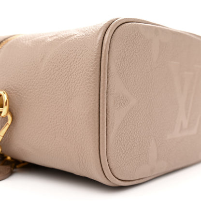 Louis Vuitton Empreinte Monogram Giant Vanity PM Tourterelle 8 of 9