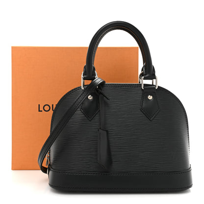 Louis Vuitton Epi Alma BB Black 11 of 11