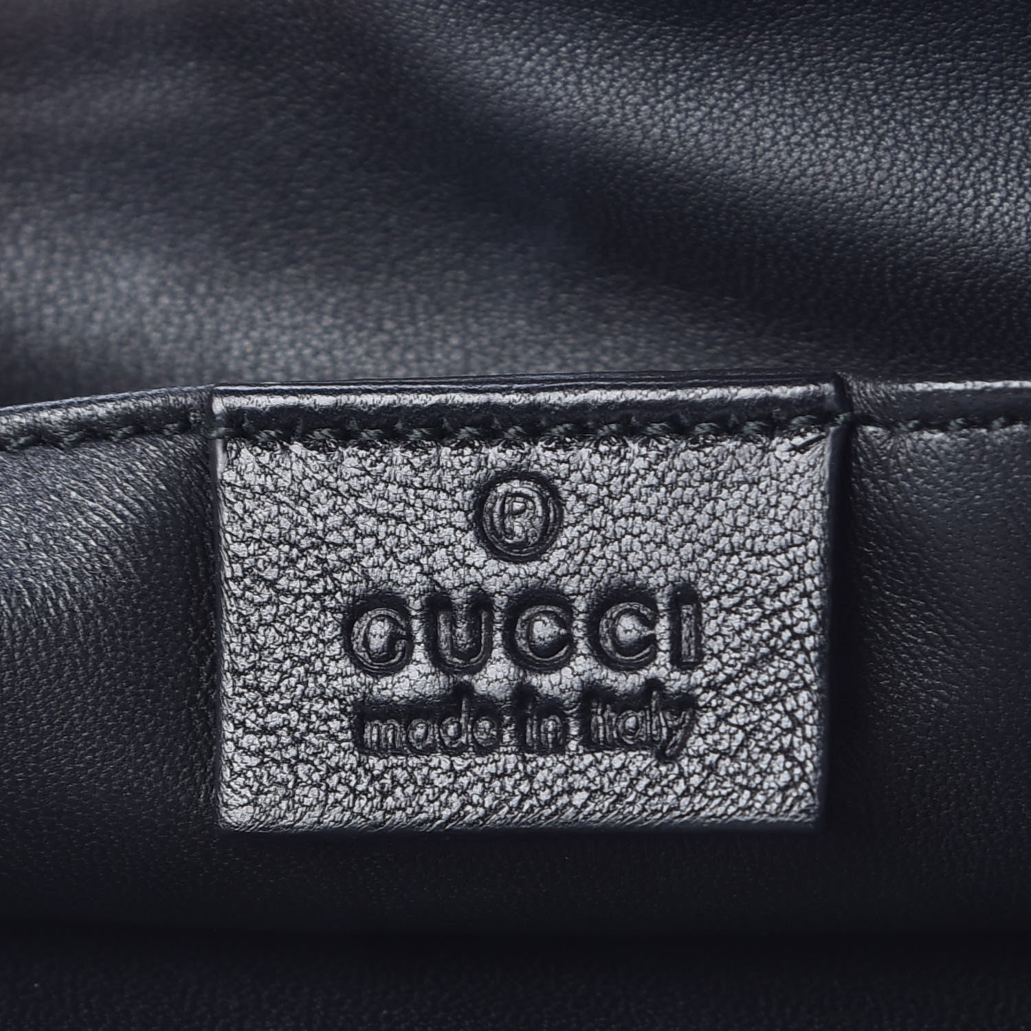 Gucci Metallic Crackled Calfskin Sienna Small Clutch Gold 8 of 10