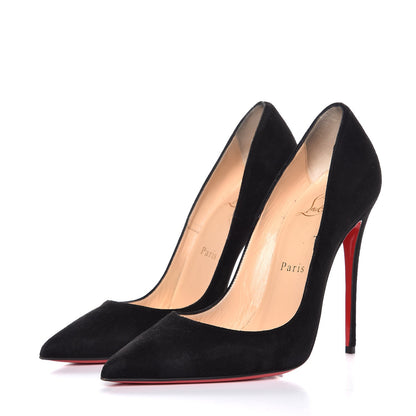 Christian Louboutin Suede So Kate 120 Pumps 36.5 Black 3 of 10