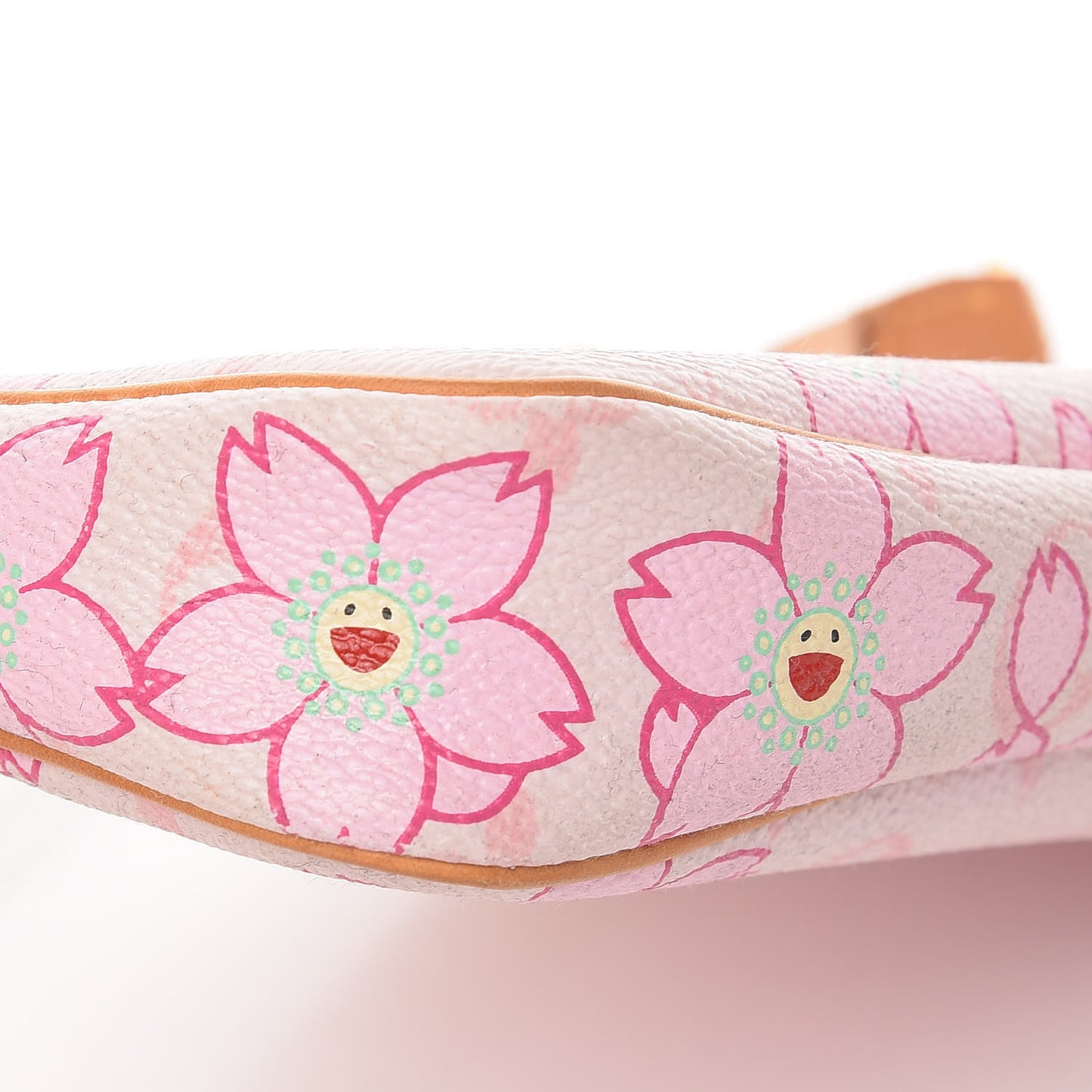 Monogram Cherry Blossom Pochette Accessories Pink