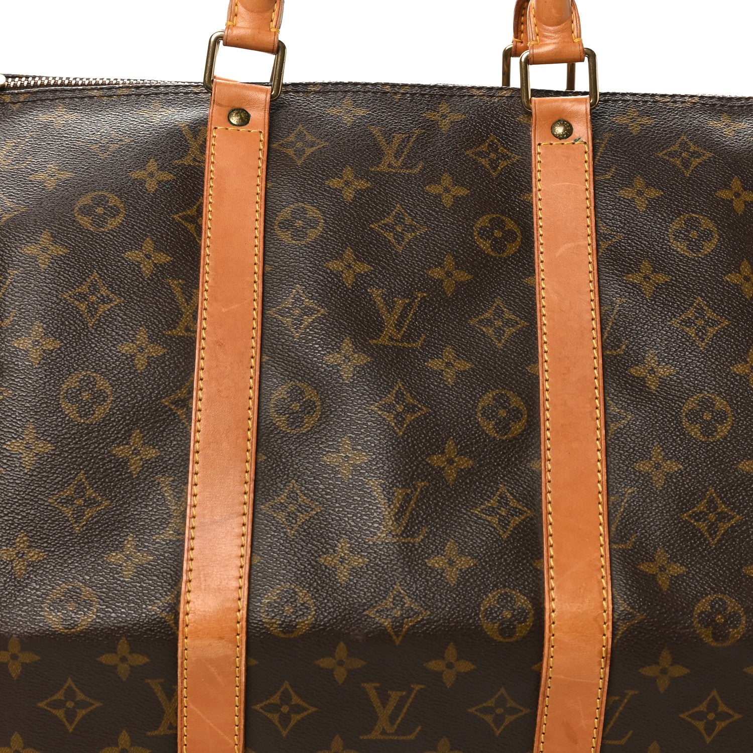 Louis Vuitton Monogram Keepall Bandouliere 55 7 of 12