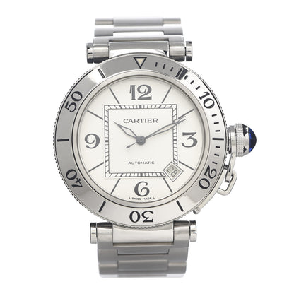 Cartier Stainless Steel 40mm Pasha C Seatimer Automatic Watch 1 of 6