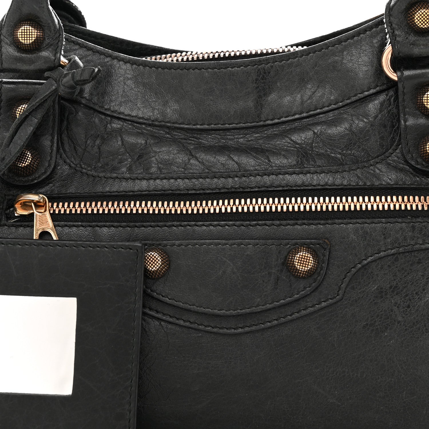 Balenciaga Agneau Giant 12 Rose Gold Hardware First Black 8 of 11