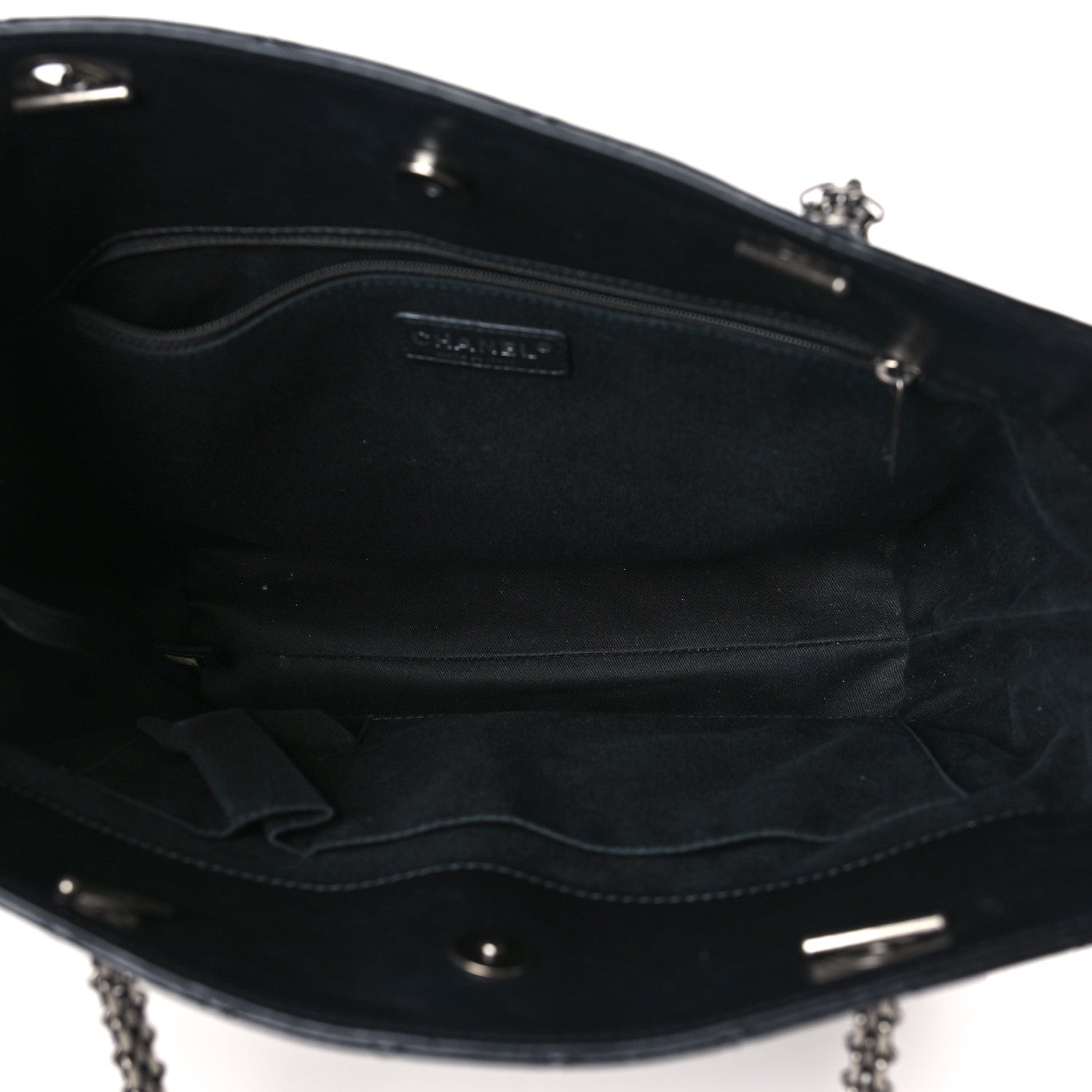 Chanel Aged Calfskin Reissue 2.55 Small Tote Black 5 of 9
