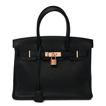 Hermes Togo Birkin 30 Black 1 of 10