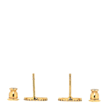 Fendi Metal Crystal F is Fendi Earrings Gold 3 of 5