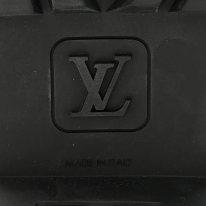 Louis Vuitton Calfskin Territory Flat Ranger Boots 38 Black 7 of 9