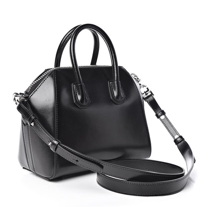 Givenchy Shiny Lord Calfskin Mini Antigona Black 3 of 9