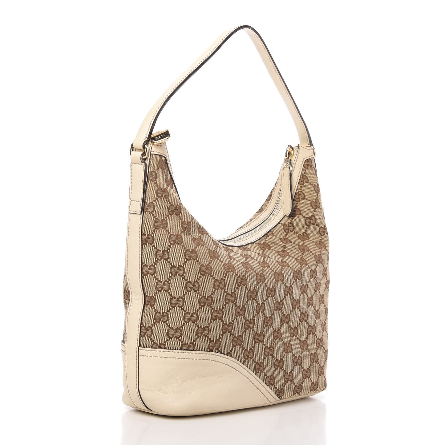 Monogram Medium New Britt Hobo Off White