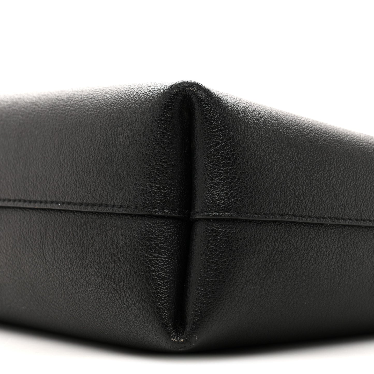 Calfskin Toy Shopping Tote Black