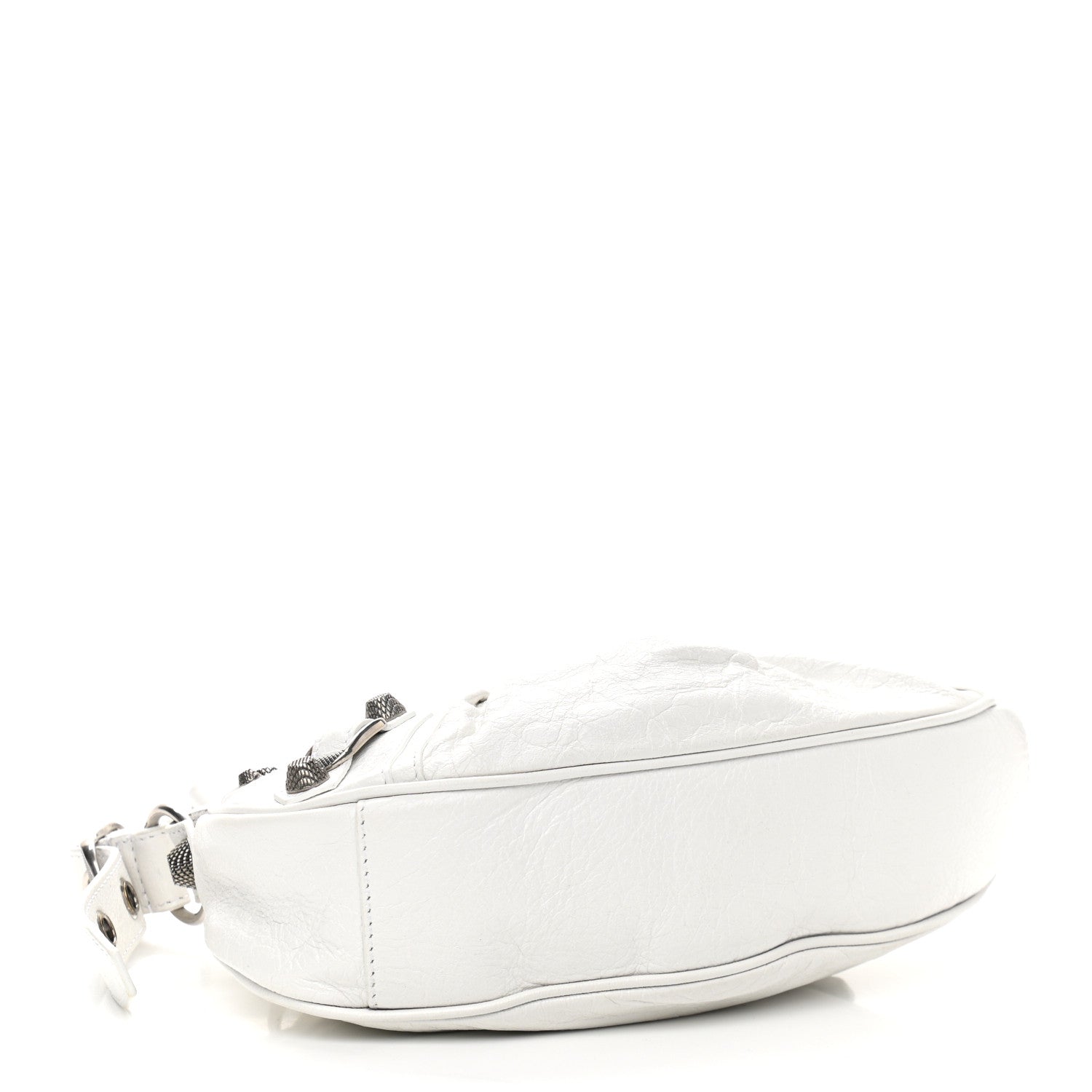 Balenciaga Agneau Arena Le Cagole Shoulder Bag XS Optic White 4 of 10