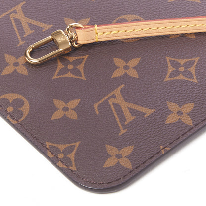Louis Vuitton Monogram Neverfull MM GM Pochette Fuchsia 5 of 7