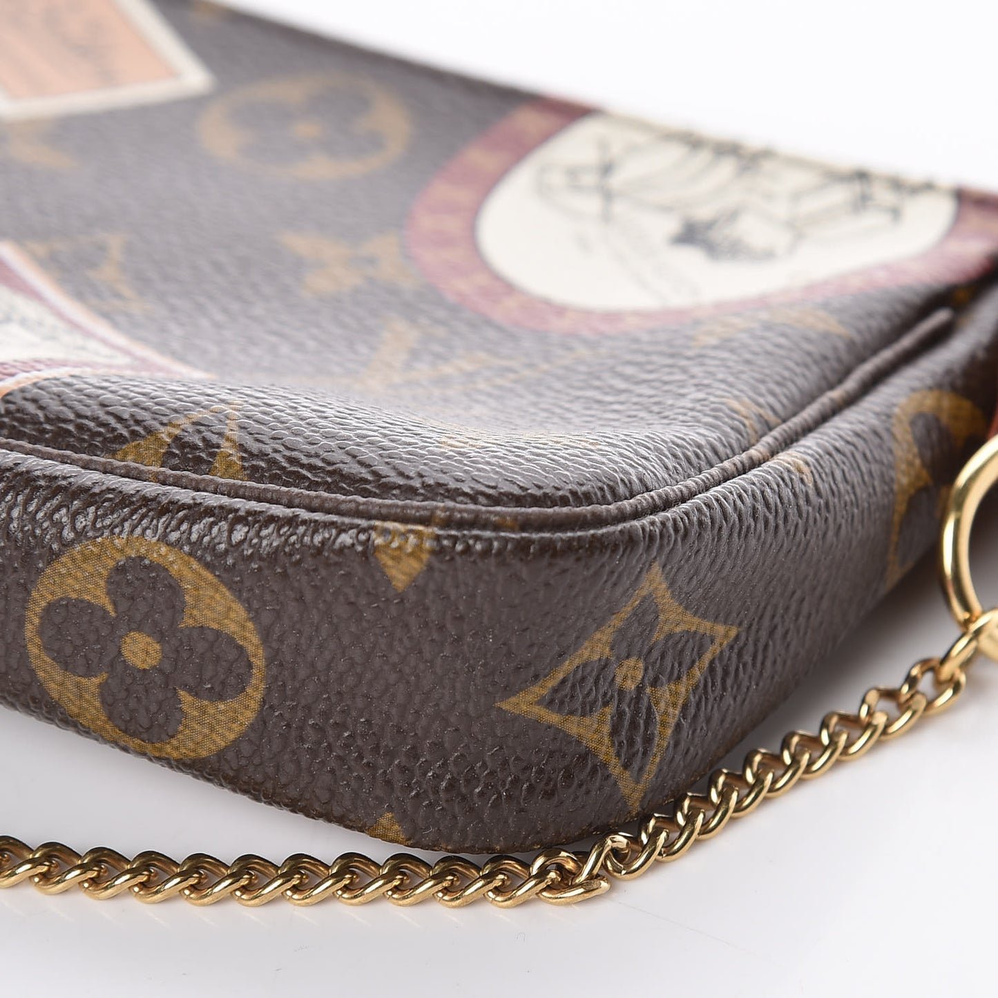 Monogram Stamp Mini Pochette Accessories