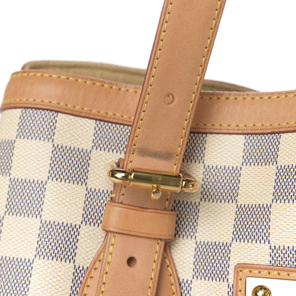 Louis Vuitton Damier Azur Hampstead MM 9 of 14