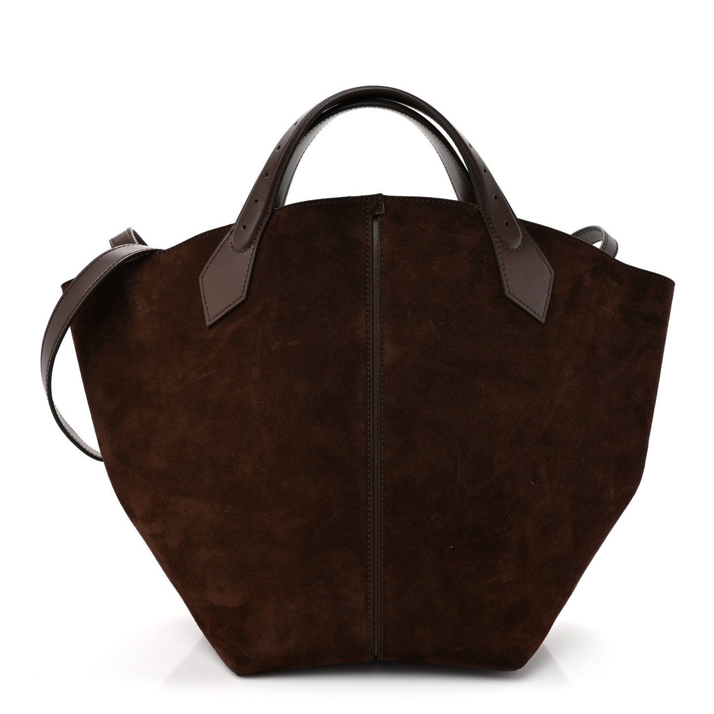 Suede Large Chelsea Tote Chocolate